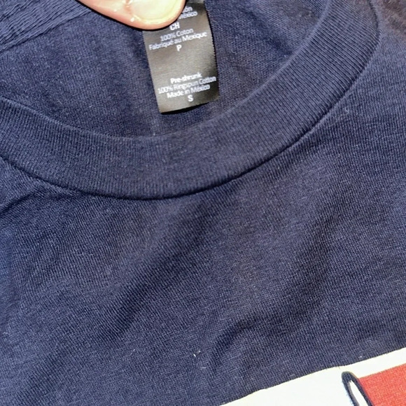 Jackalope dubois Wyoming tultex size small navy blue t-shirt short sleeve - Picture 4 of 5